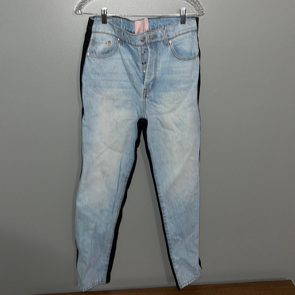Two Toned REVICE denim jeans.